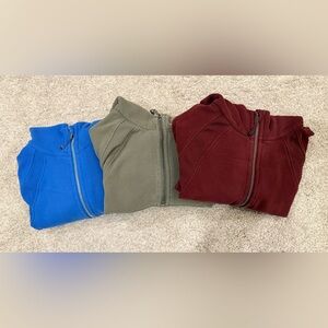 BUNDLE: lululemon Scuba Oversized Half-Zip Hoodie